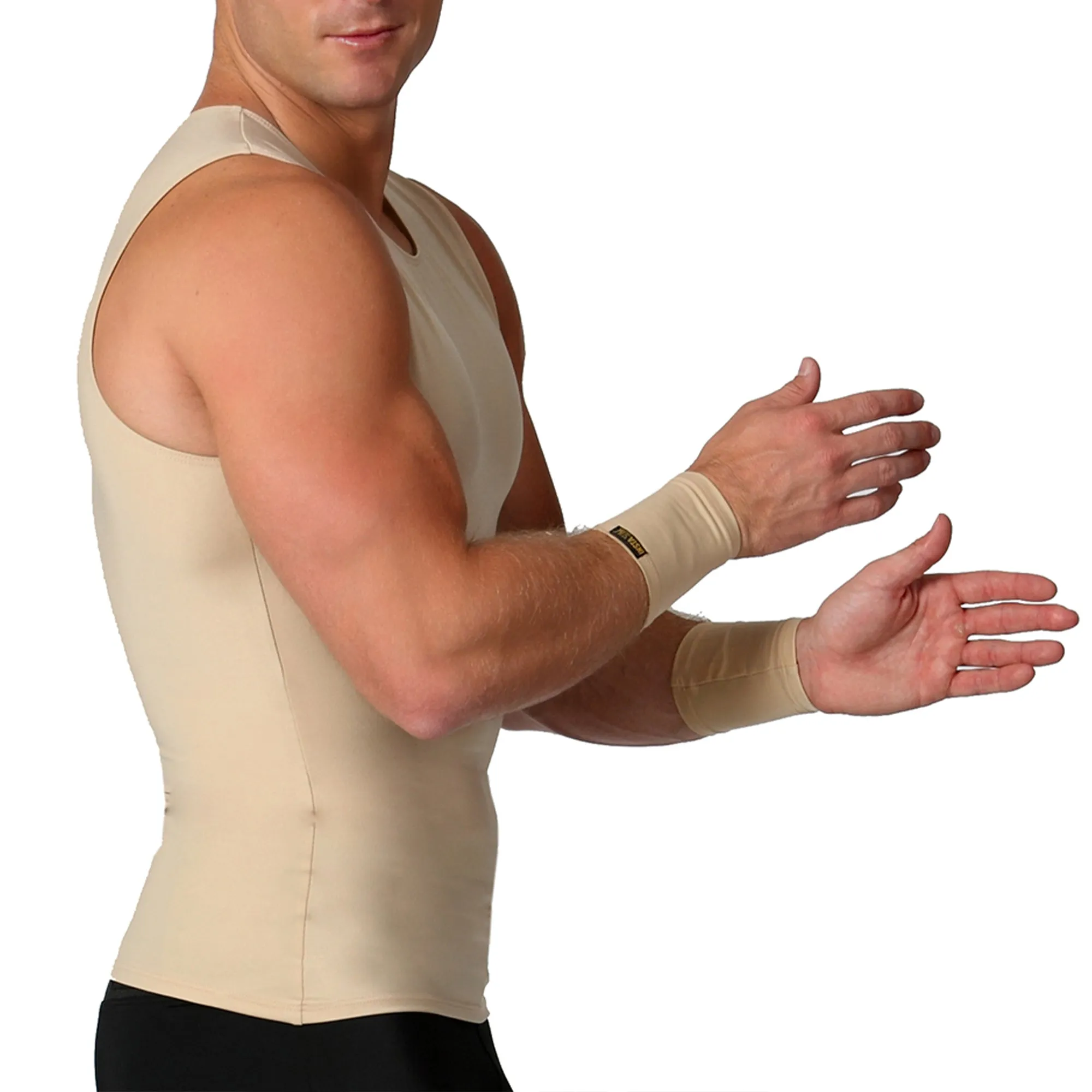Insta Slim Compression Sleeveless Crew Neck Tank TS00N1 by InstantFigure - InstaSlim - InstantRecoveryMD