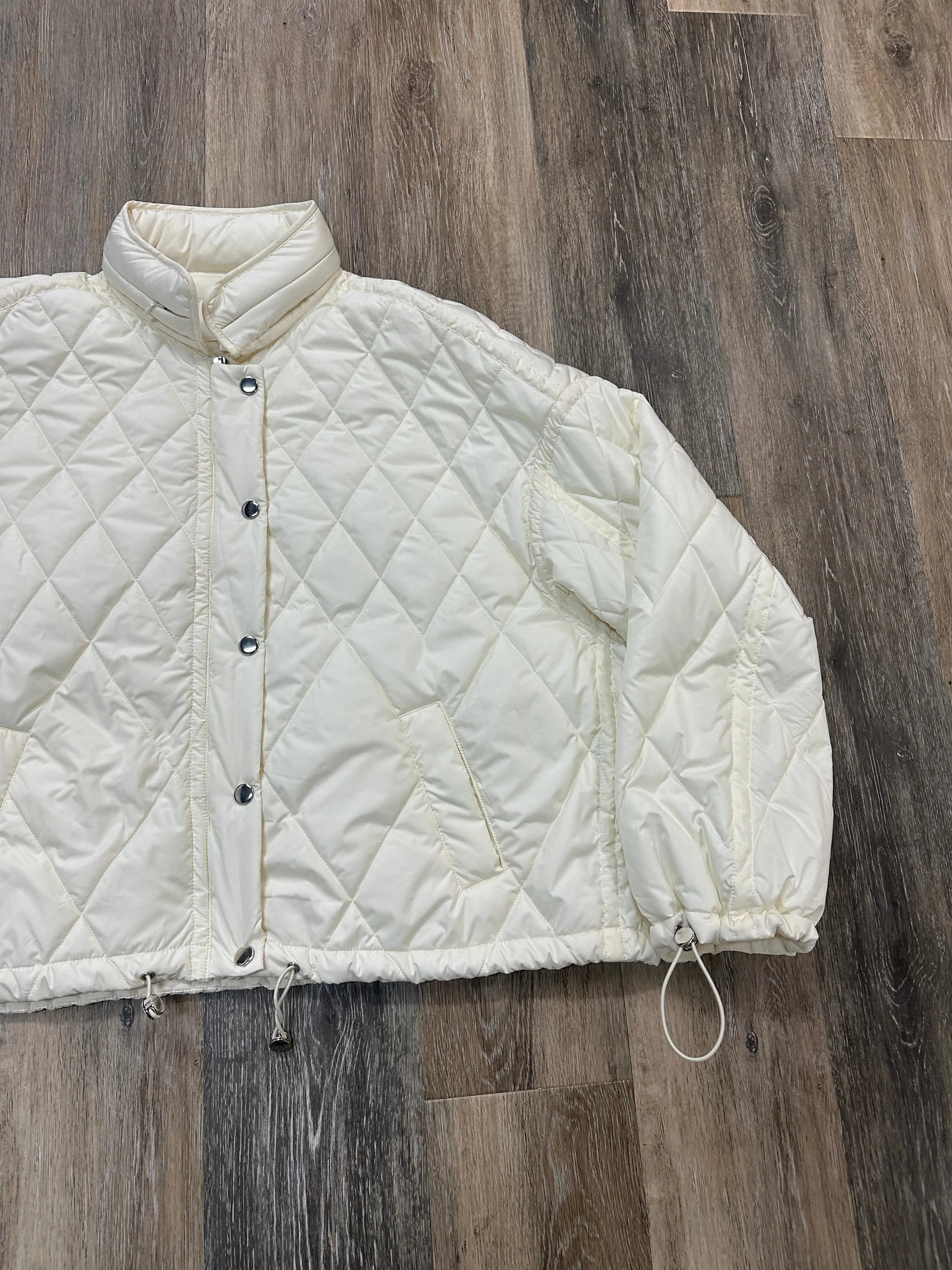 Jacket Puffer & Quilted By A Loves A In White, Size: Xl