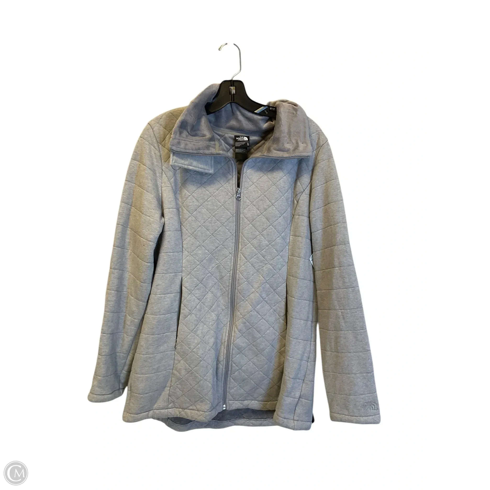 Jacket Puffer & Quilted By The North Face In Grey, Size: Xl