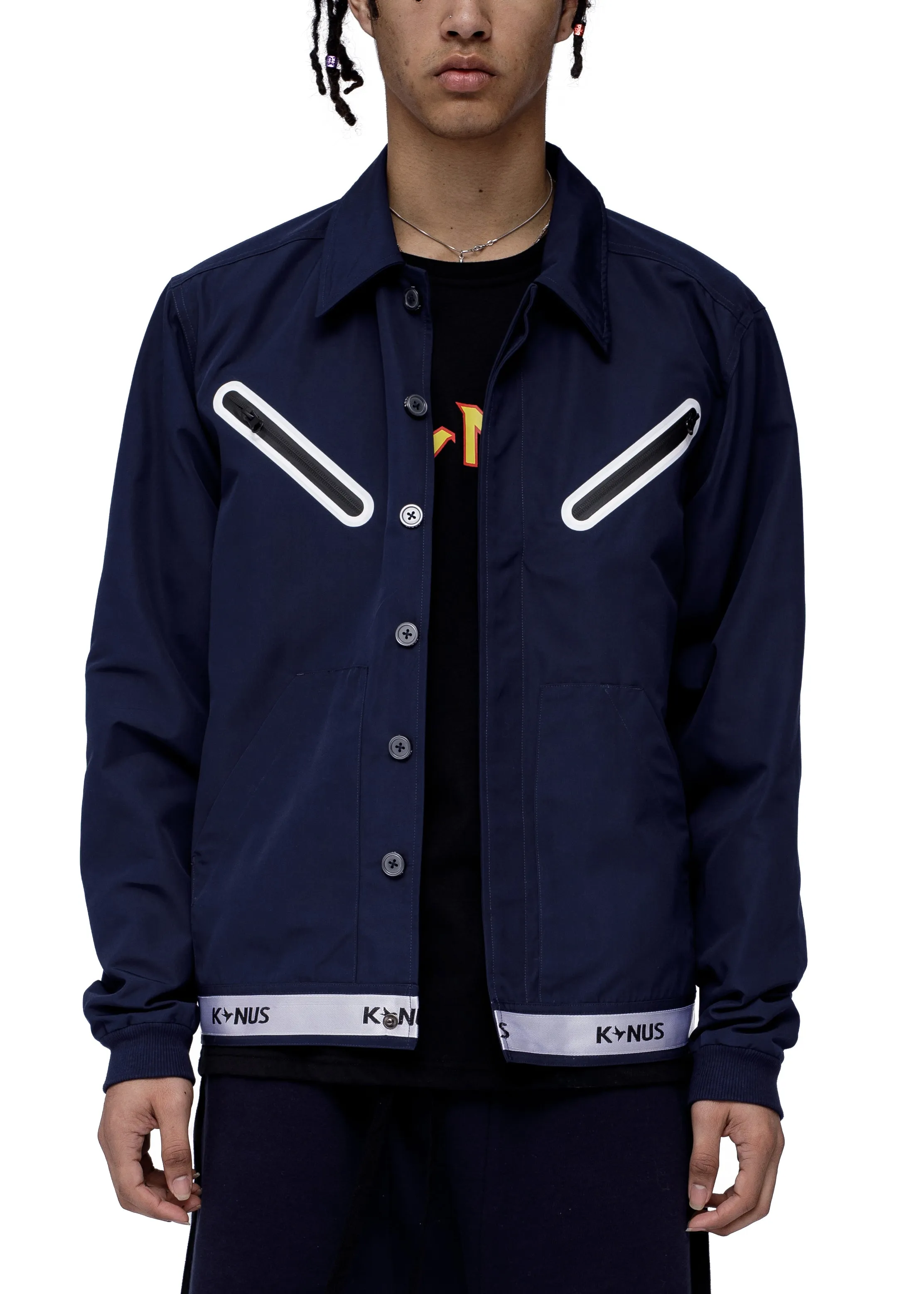 Konus Men's Short Jacket w/ Tape on Waistband
