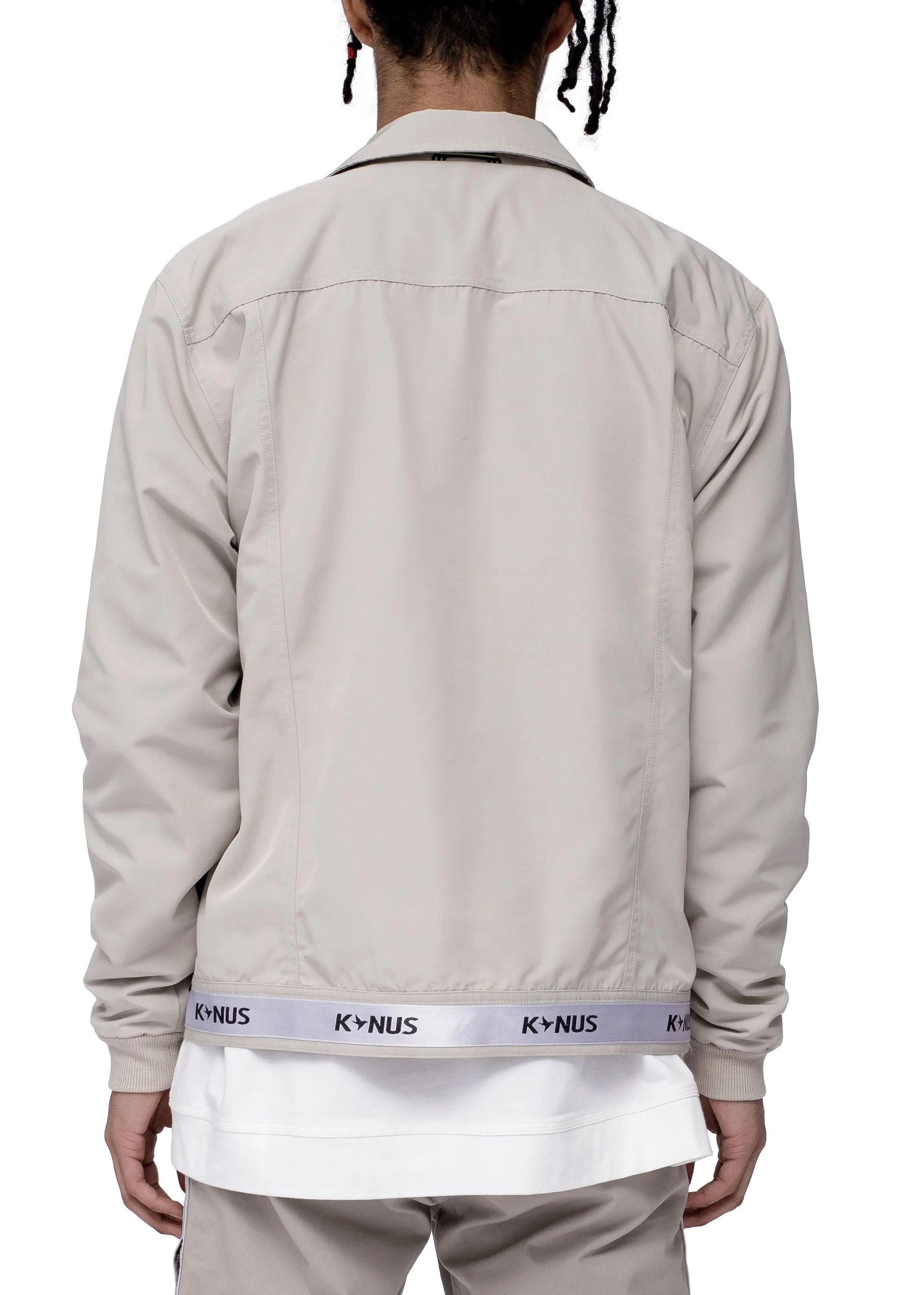 Konus Men's Short Jacket w/ Tape on Waistband