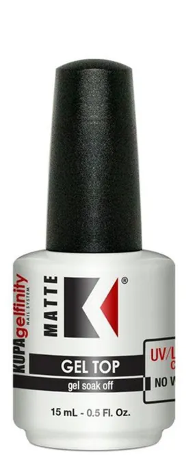 Kupa Matte Top Coat - No Cleanse 0.5Oz