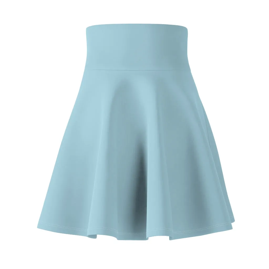 Light Blue Skater Skirt