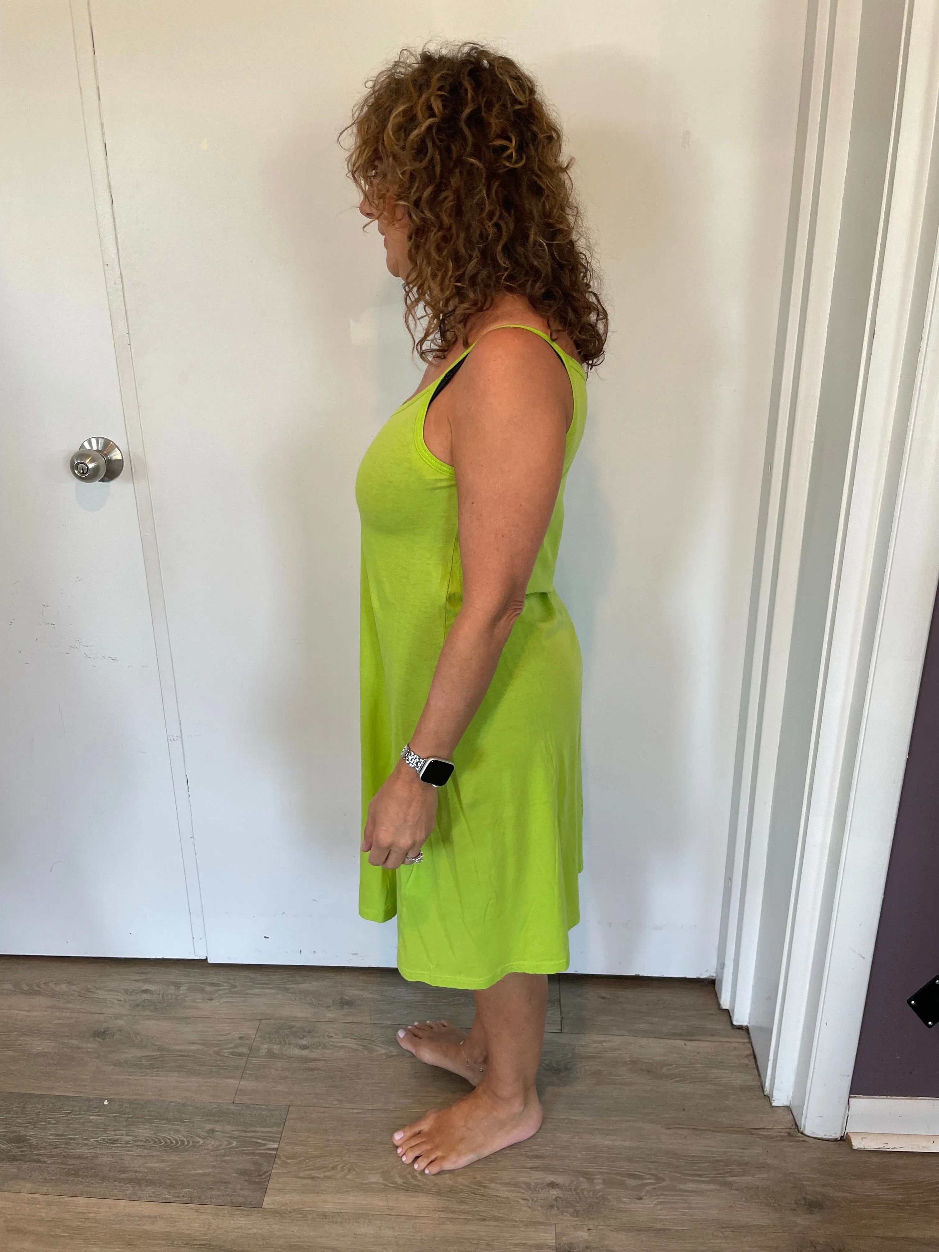 Lining Slip Dress