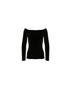 LOLLO LONG SLEEVE BLACK