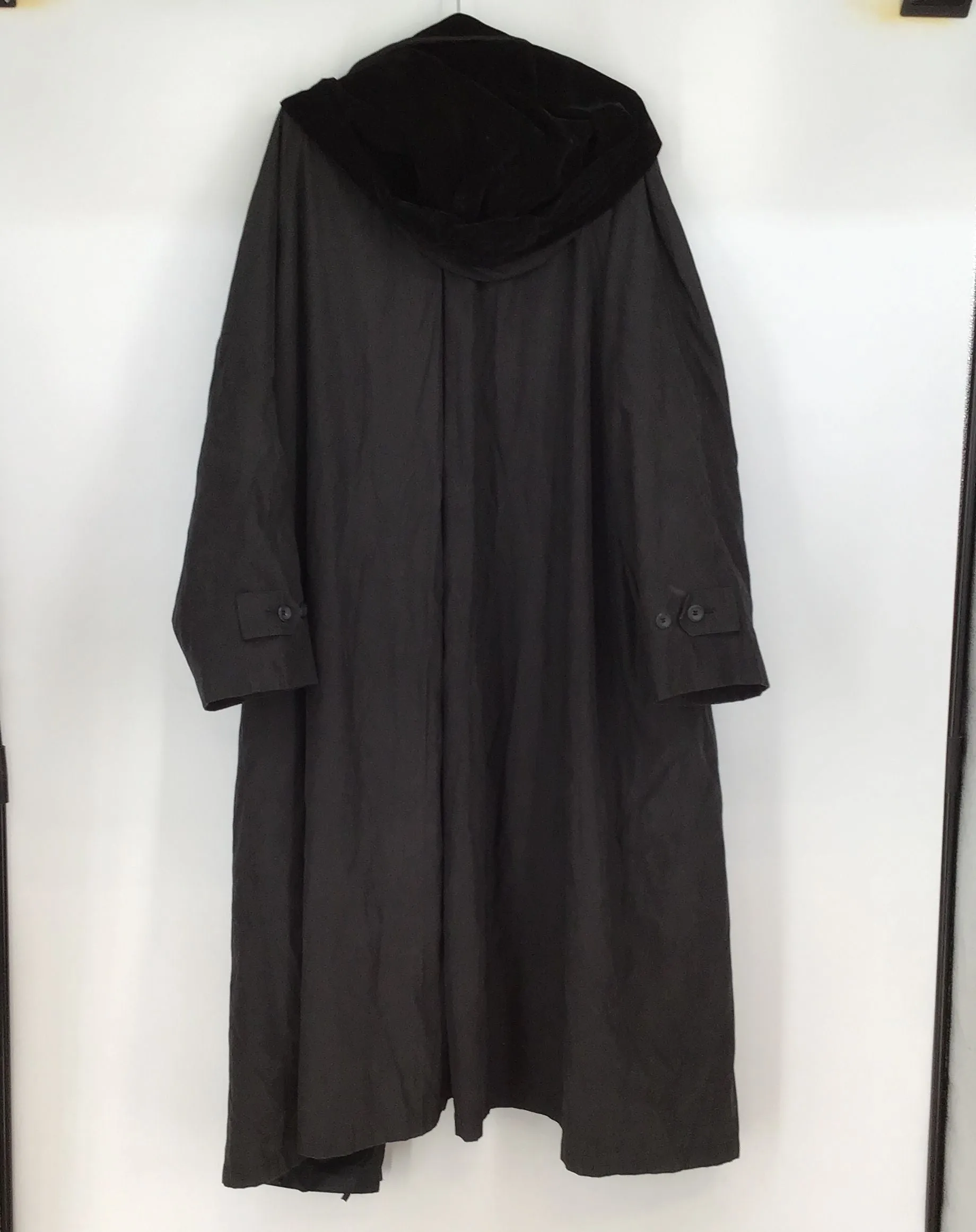London Fog Women's Gray Hooded Long Overcoat - Size 22W