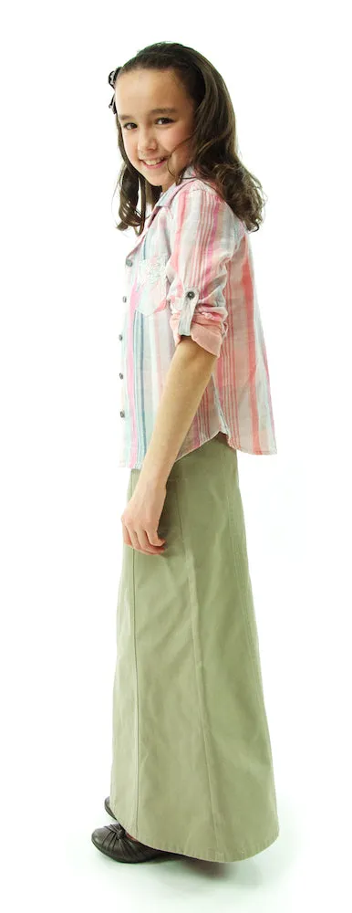Long Corneado Skirt / Girls