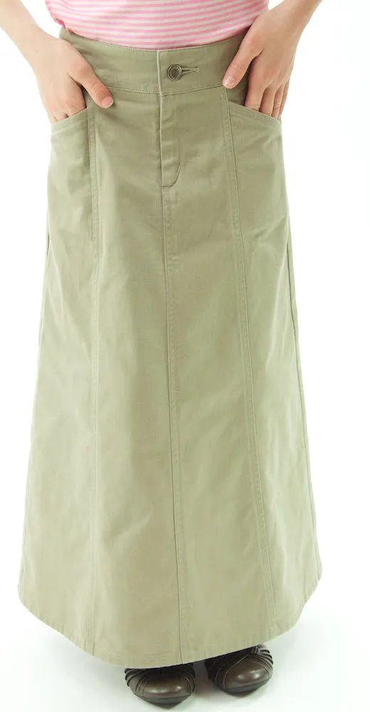 Long Corneado Skirt / Girls