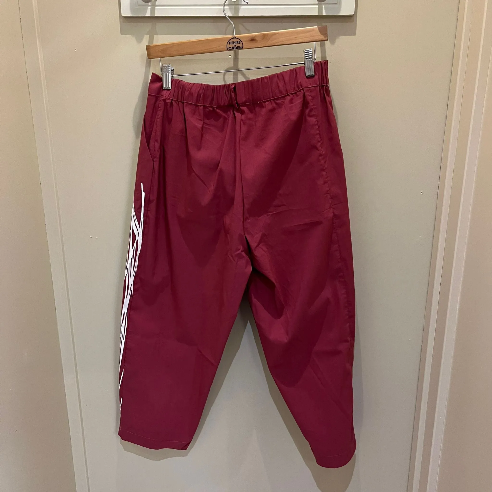 Luukaa  Crop Graphic Print Trousers