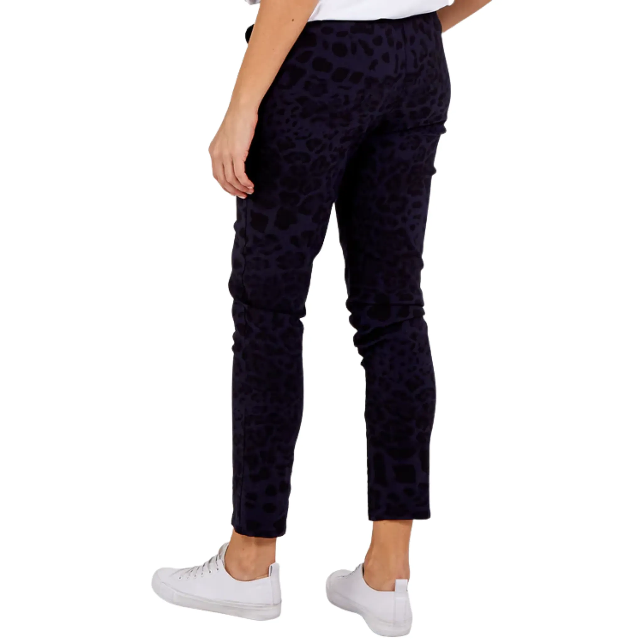 Magic Pants Super Stretch Leopard Trousers