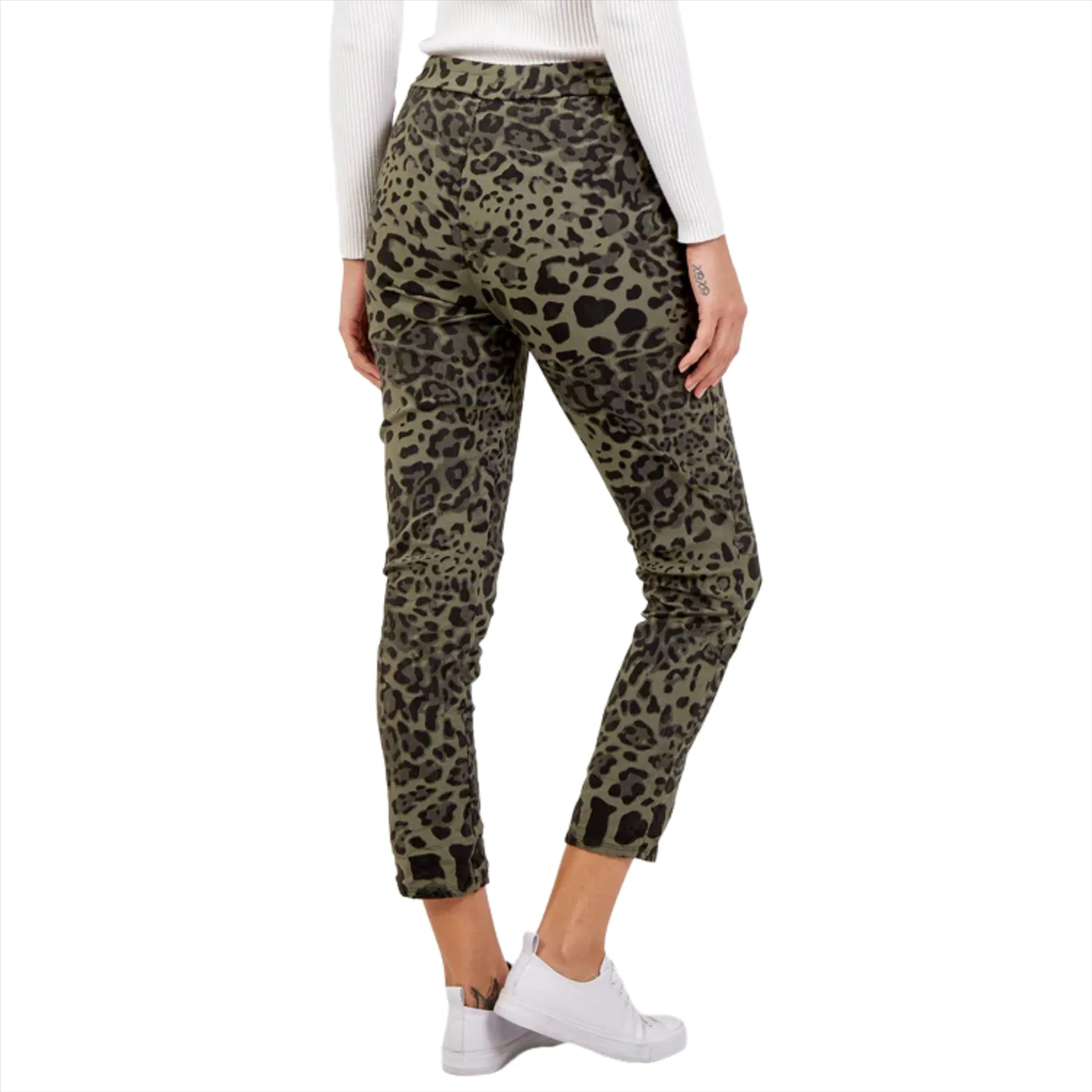 Magic Pants Super Stretch Leopard Trousers