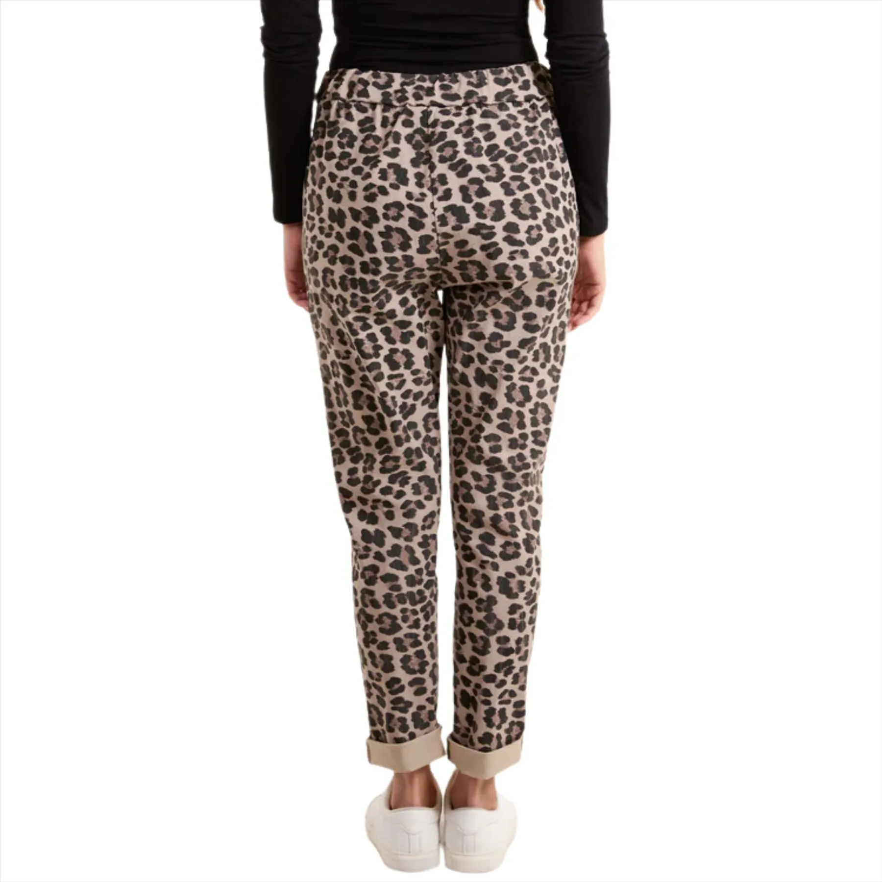 Magic Pants Super Stretch Leopard Trousers