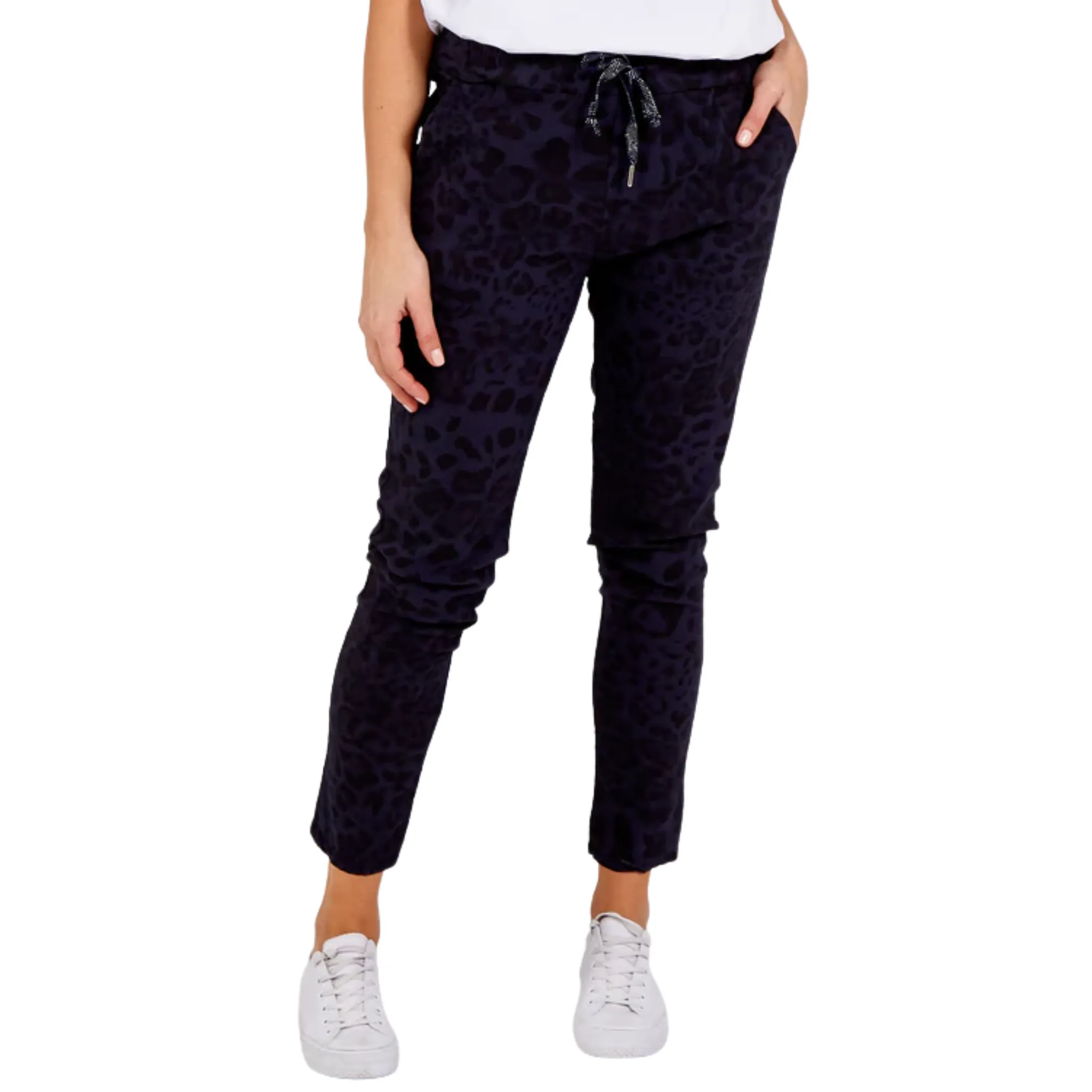 Magic Pants Super Stretch Leopard Trousers