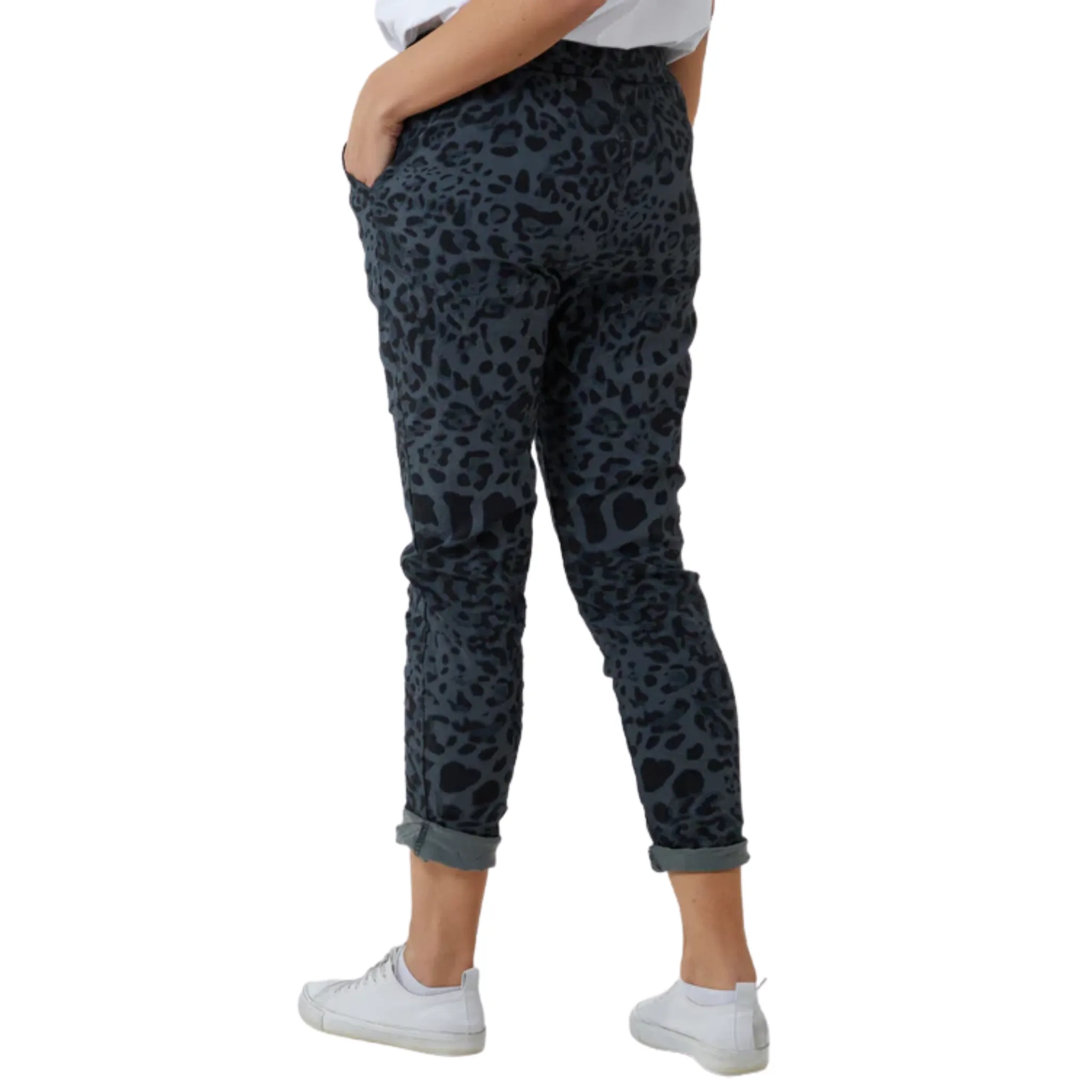 Magic Pants Super Stretch Leopard Trousers