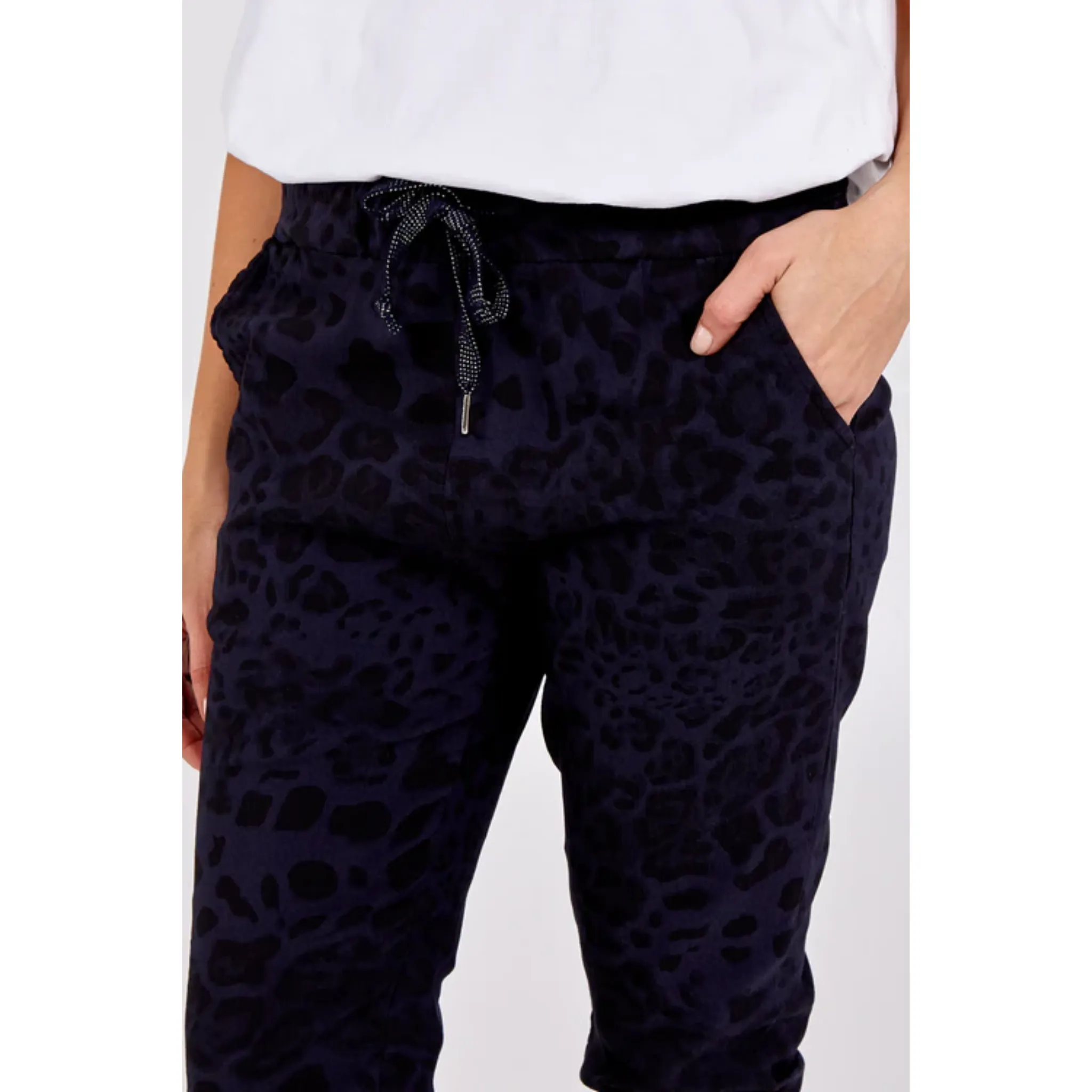 Magic Pants Super Stretch Leopard Trousers