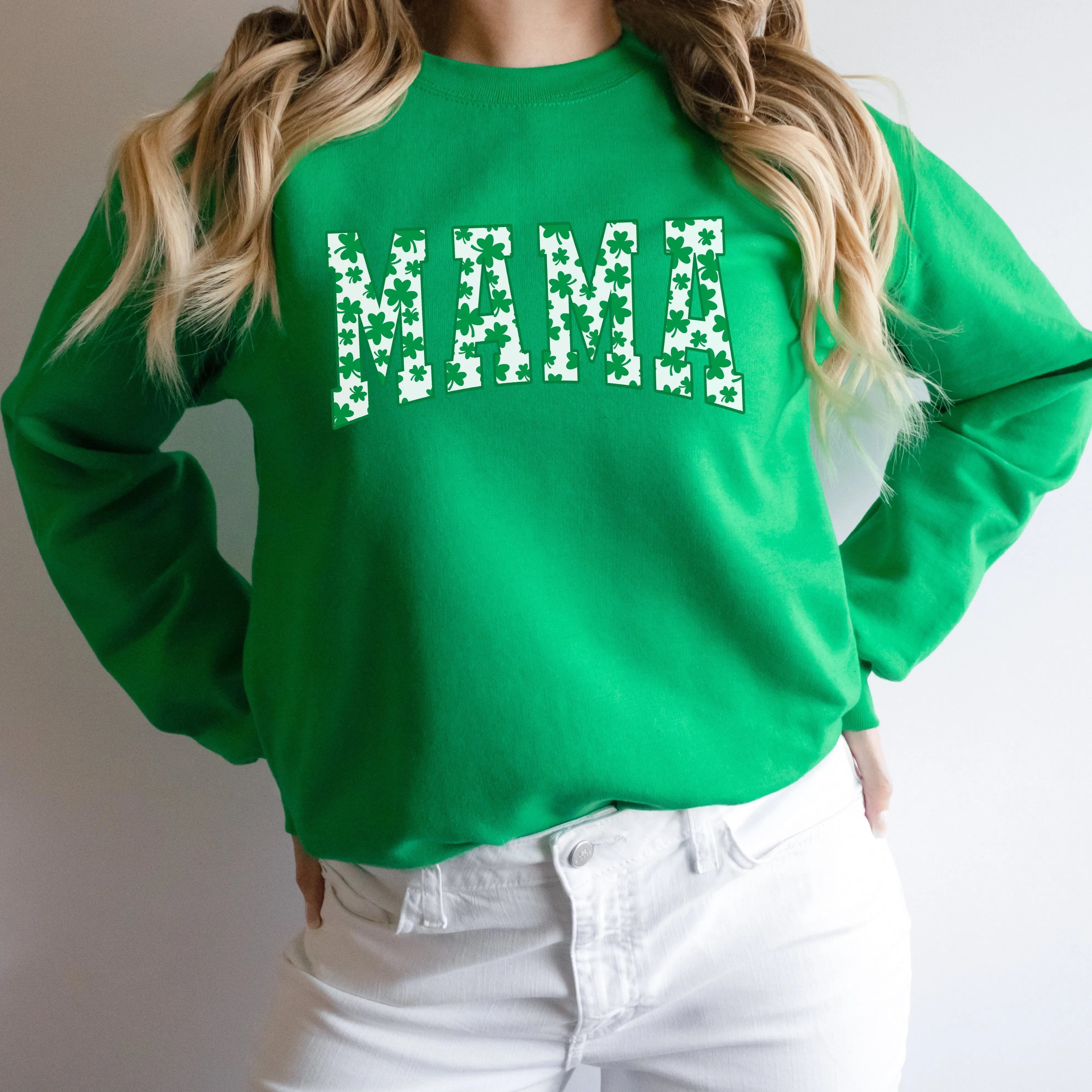 Mama Shamrock | St. Patrick's Day Sweatshirt