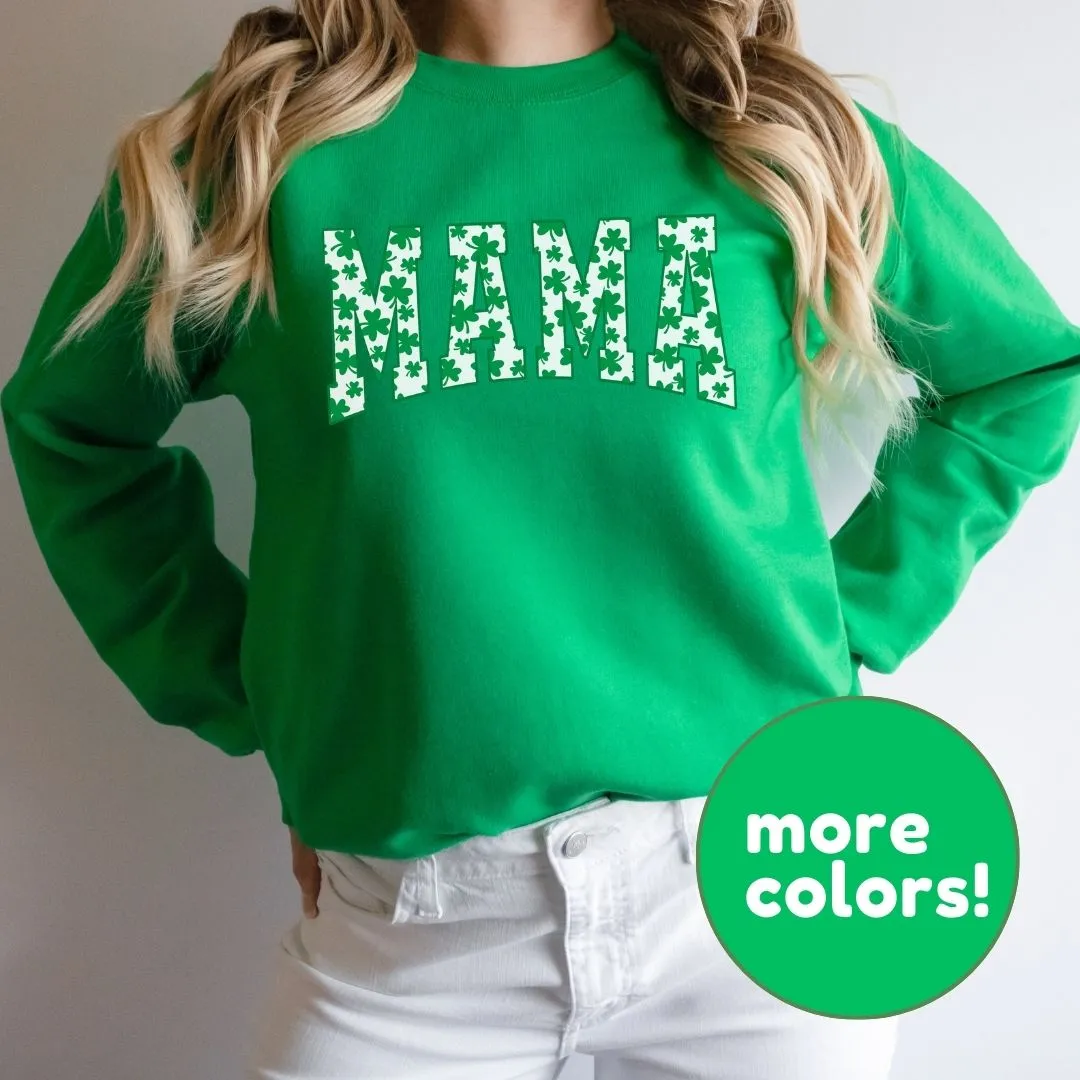 Mama Shamrock | St. Patrick's Day Sweatshirt