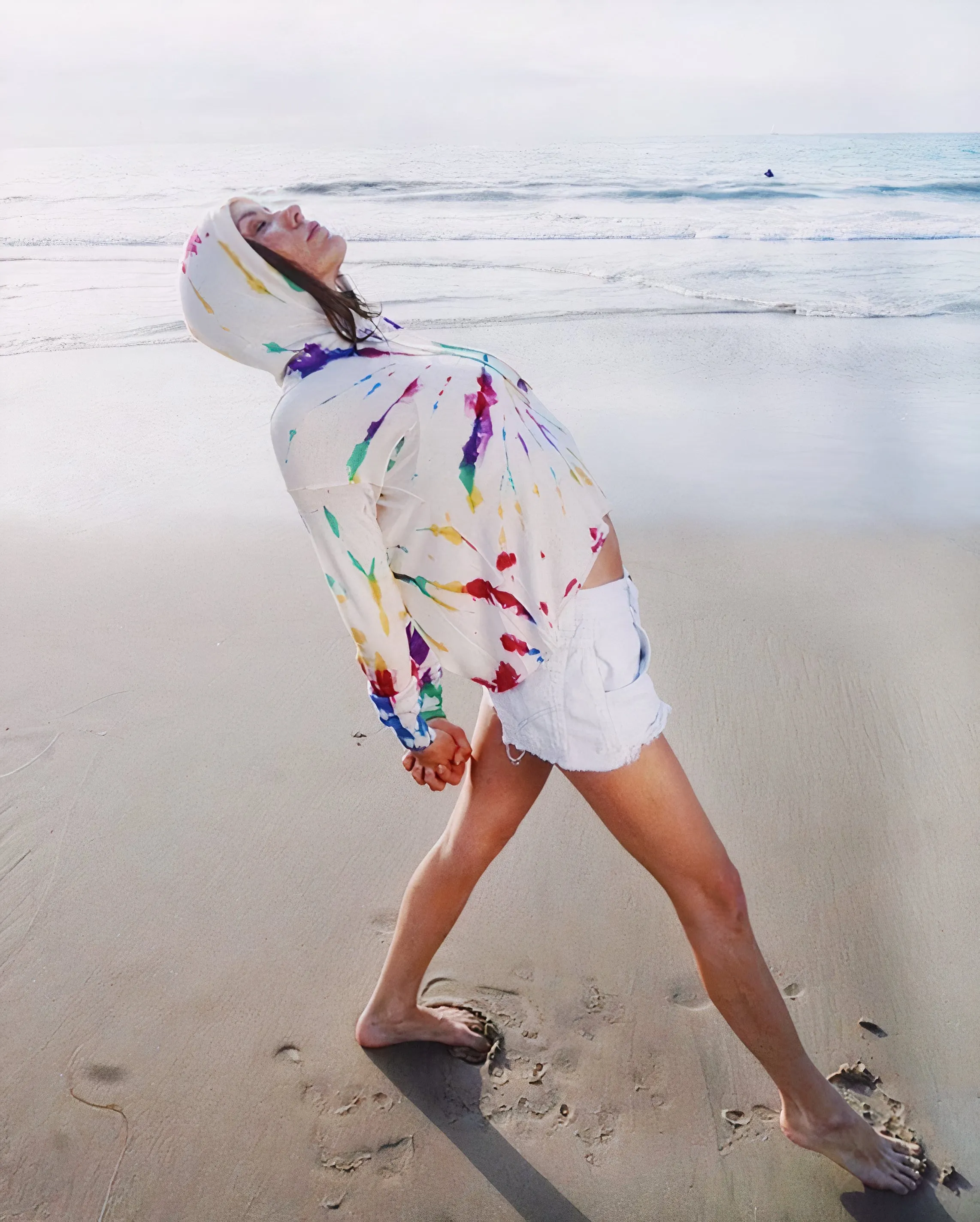 Mata Hoodie - Rainbow Dye
