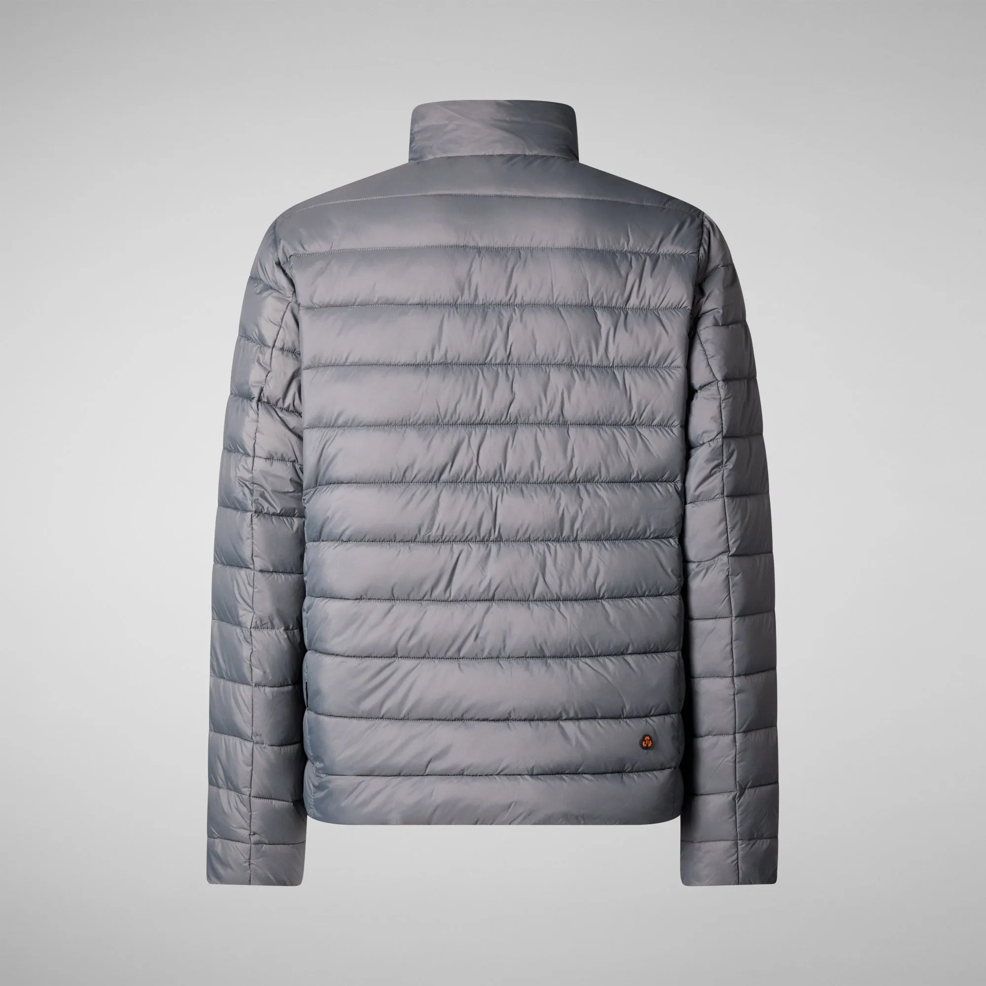 Men's  animal free Puffer idris in mid grey