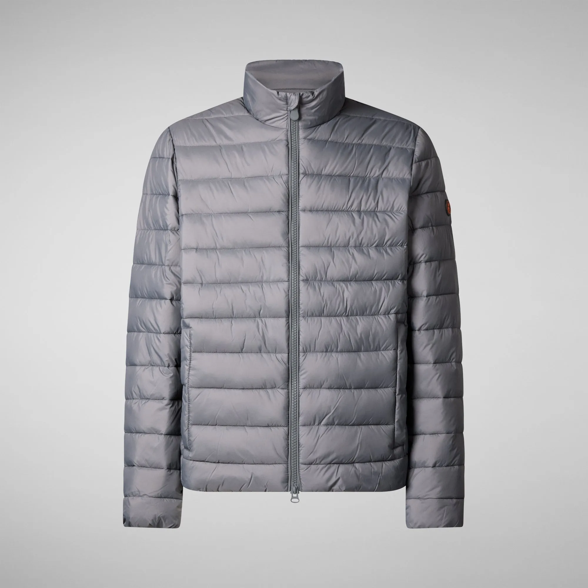 Men's  animal free Puffer idris in mid grey