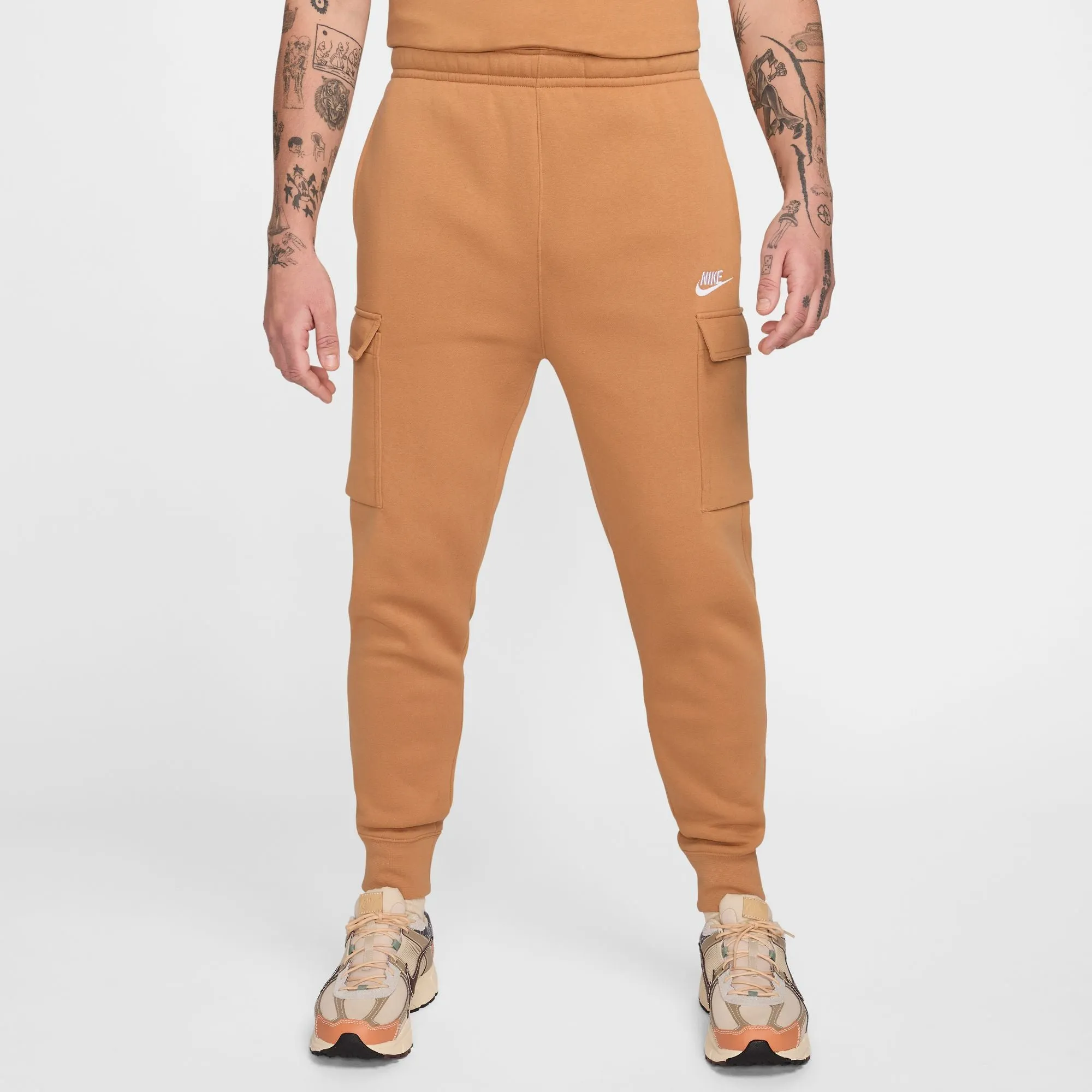 Nike Sportswear Club Fleece Men's Cargo Pants 'Flax/White'