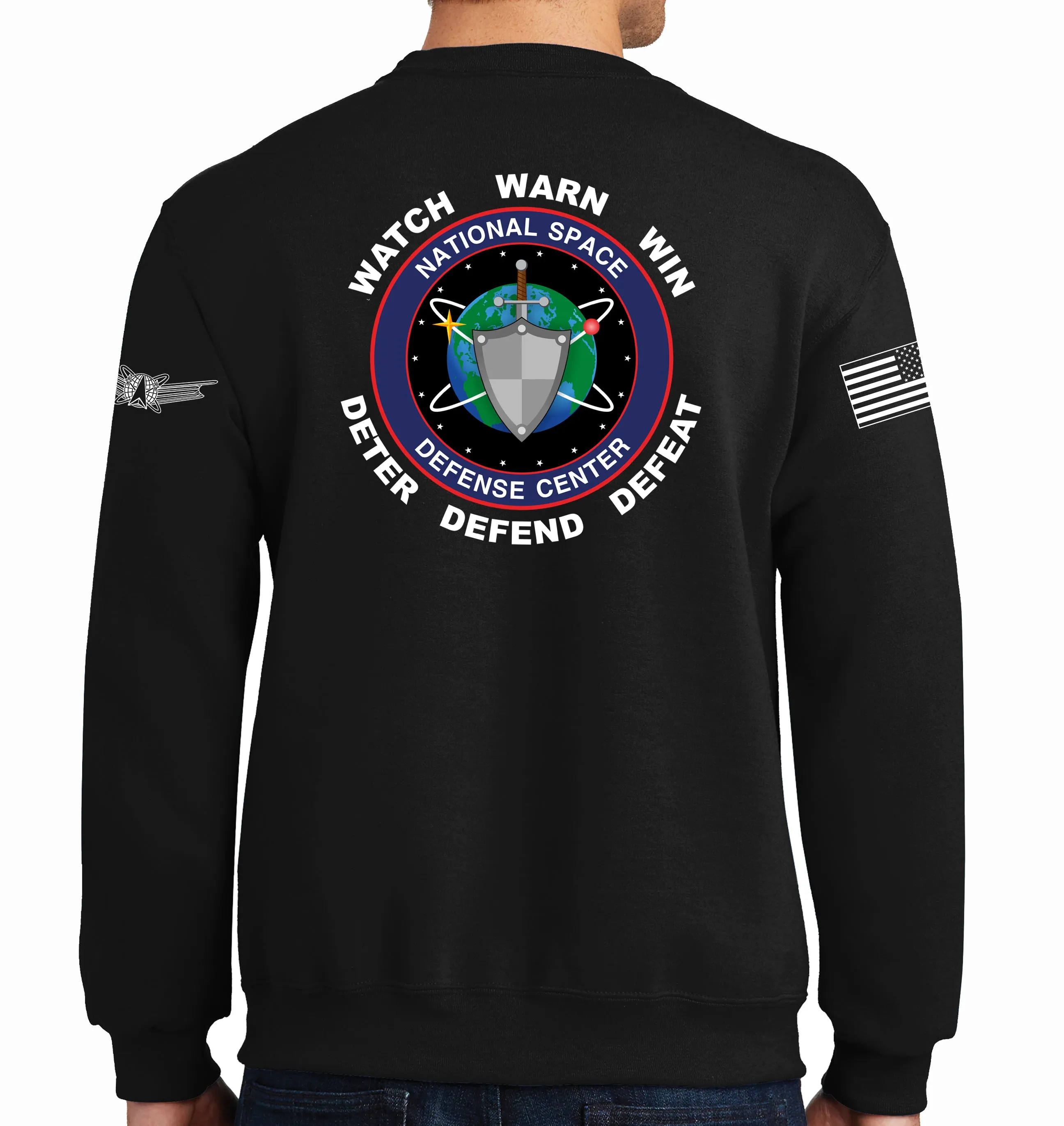 NSDC Crewneck Unisex Sweatshirt. This shirt IS approved for PT.
