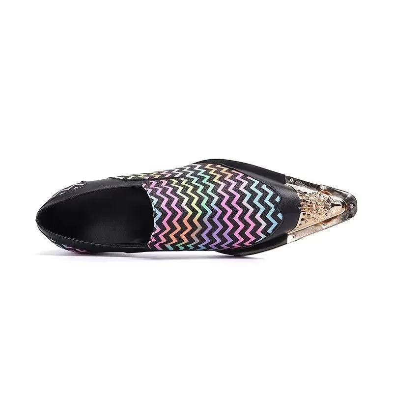 Opulessa Pattern Slip-Ons