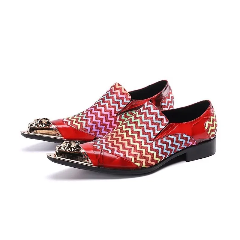 Opulessa Pattern Slip-Ons