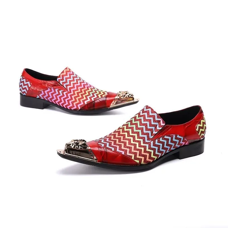 Opulessa Pattern Slip-Ons