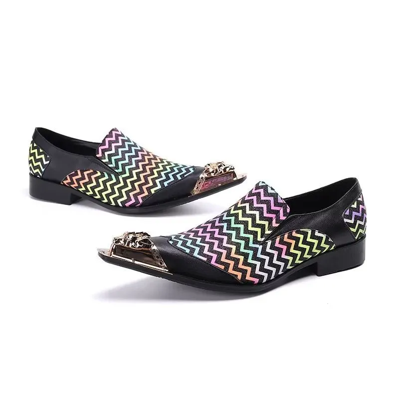Opulessa Pattern Slip-Ons