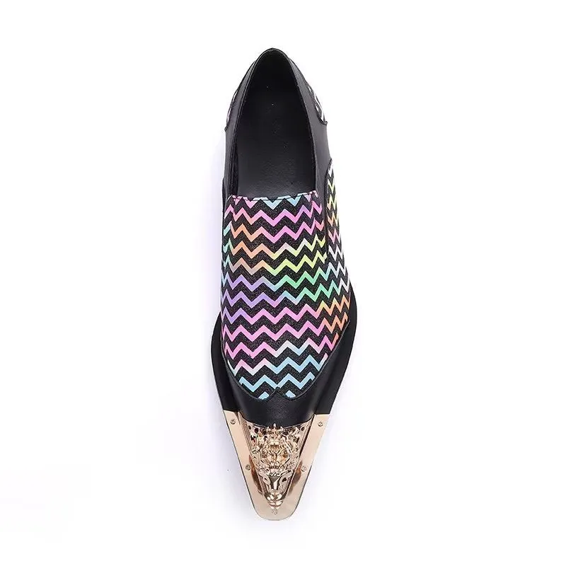 Opulessa Pattern Slip-Ons
