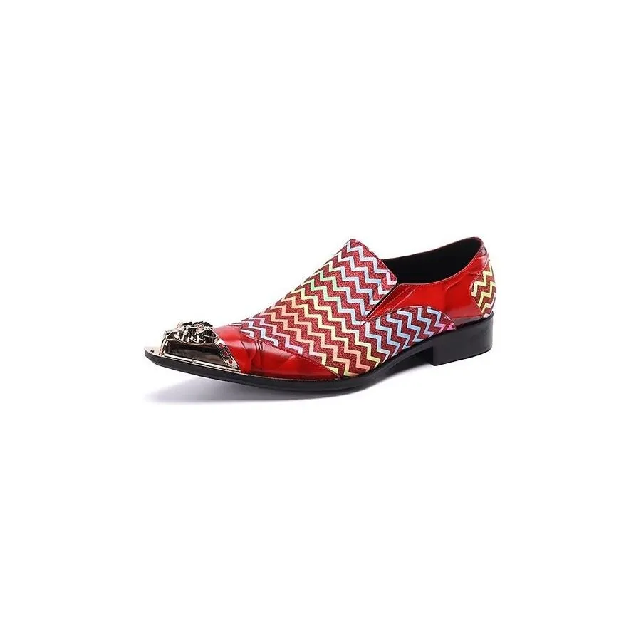 Opulessa Pattern Slip-Ons