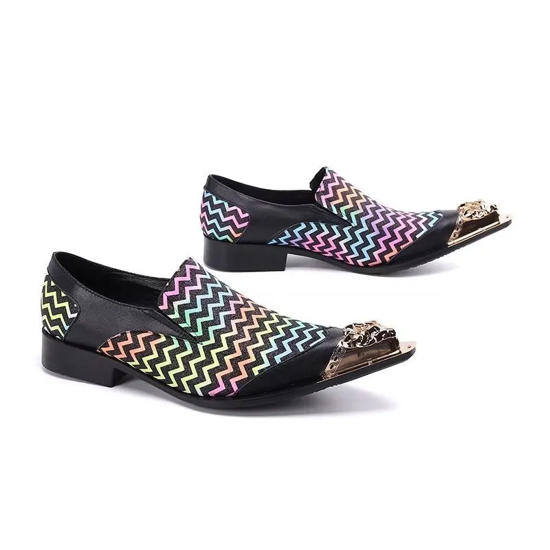 Opulessa Pattern Slip-Ons