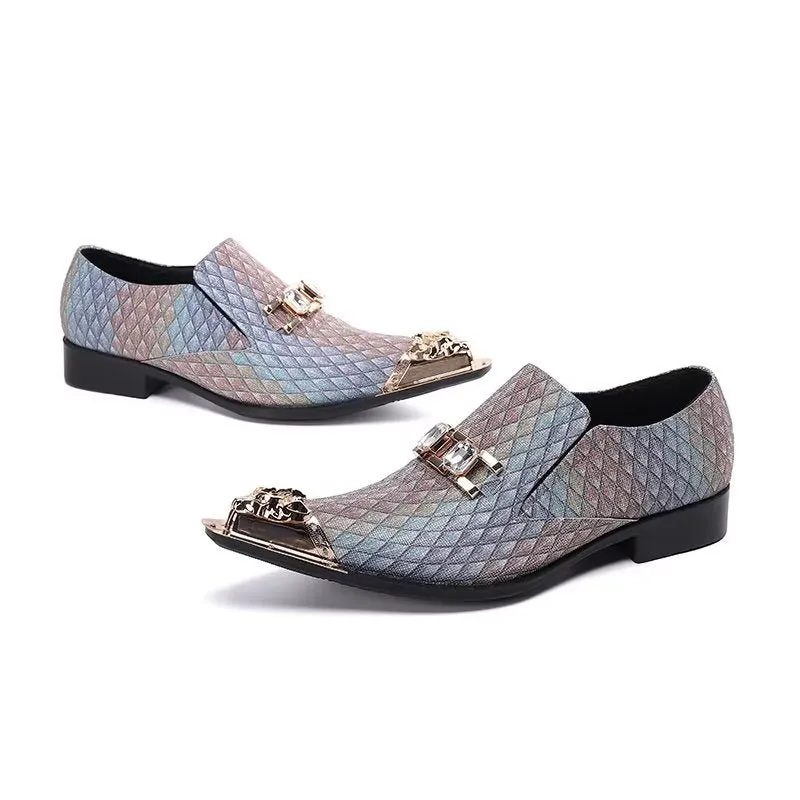 Opulessa Pattern Slip-Ons