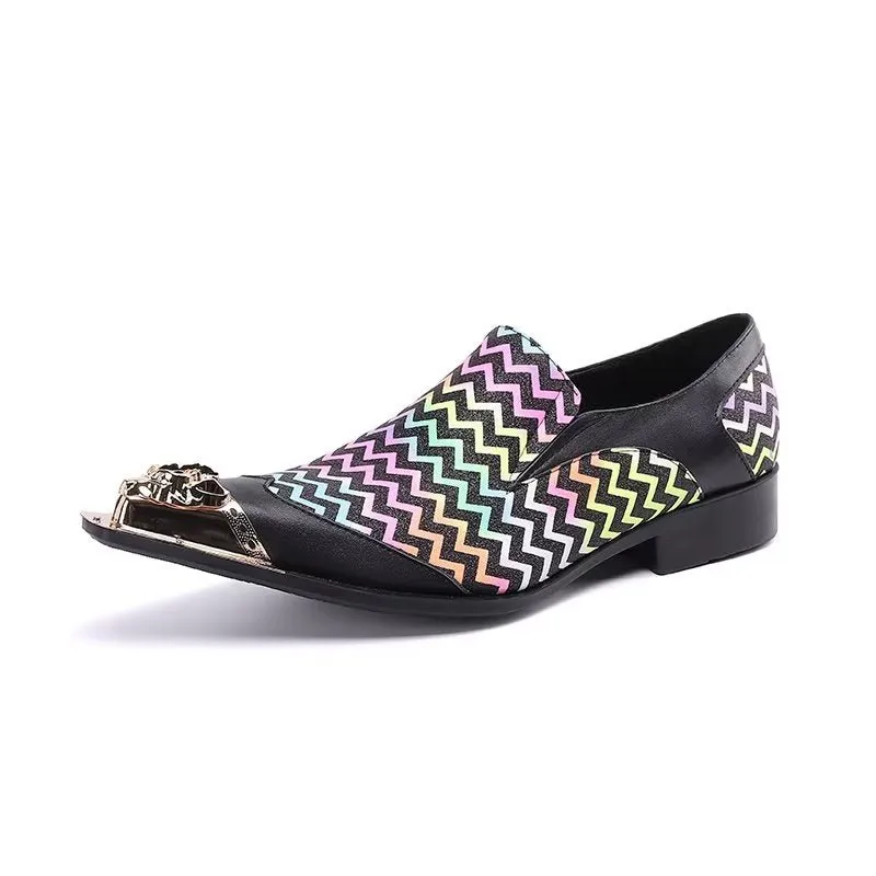 Opulessa Pattern Slip-Ons