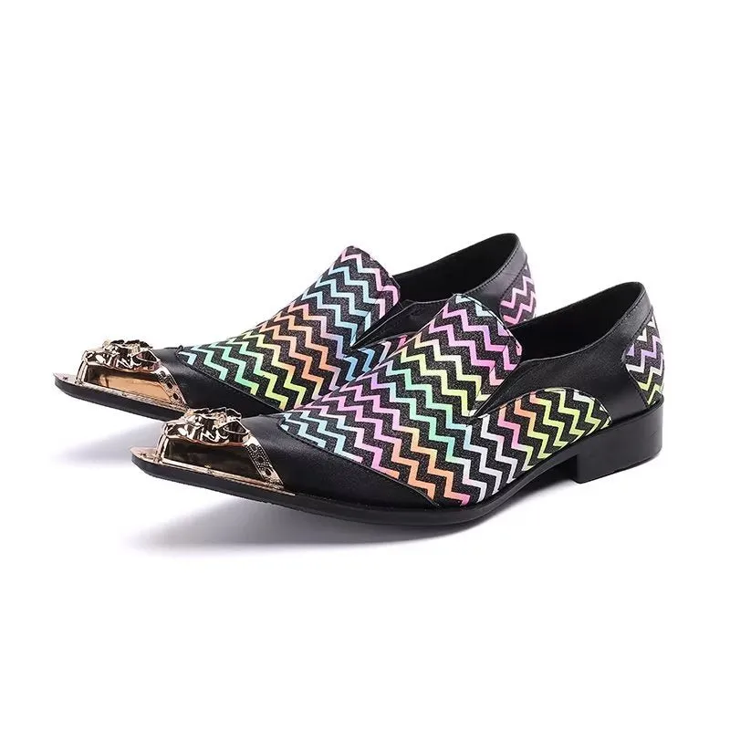 Opulessa Pattern Slip-Ons