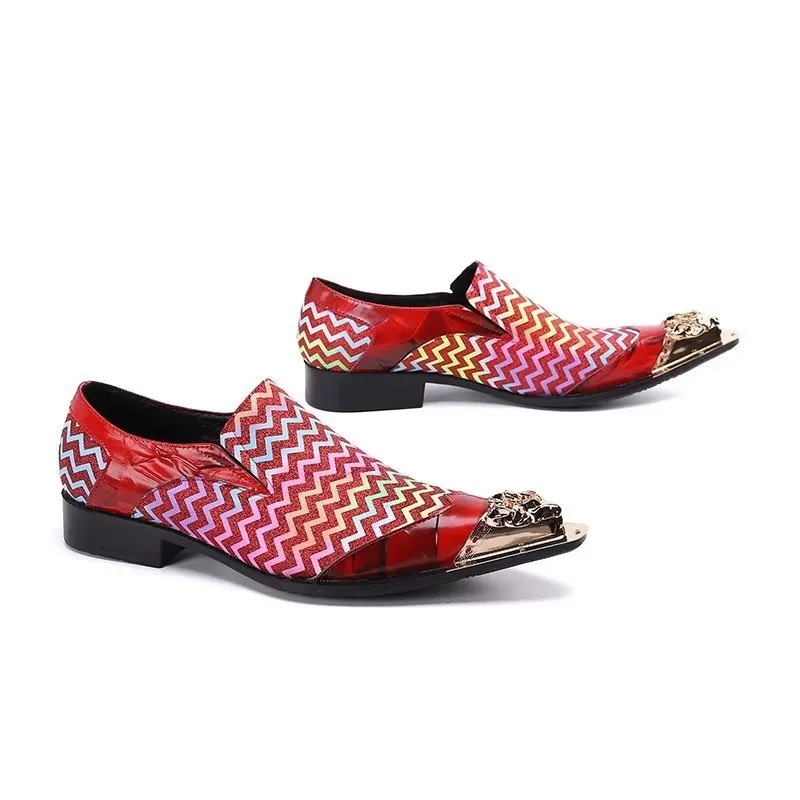 Opulessa Pattern Slip-Ons