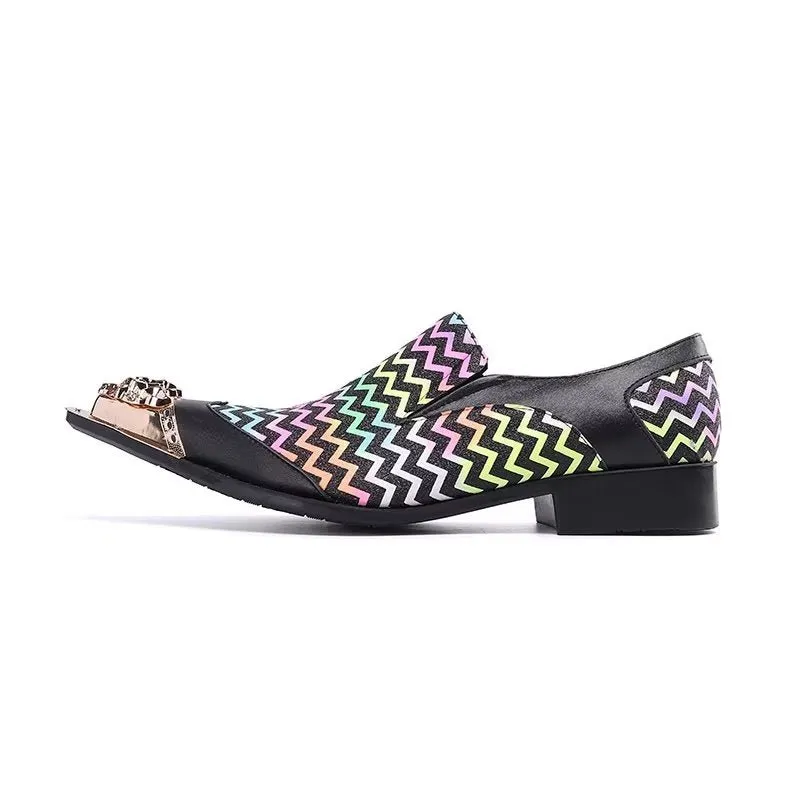 Opulessa Pattern Slip-Ons