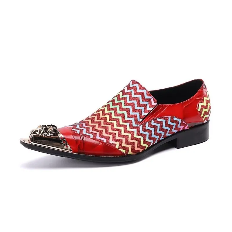 Opulessa Pattern Slip-Ons