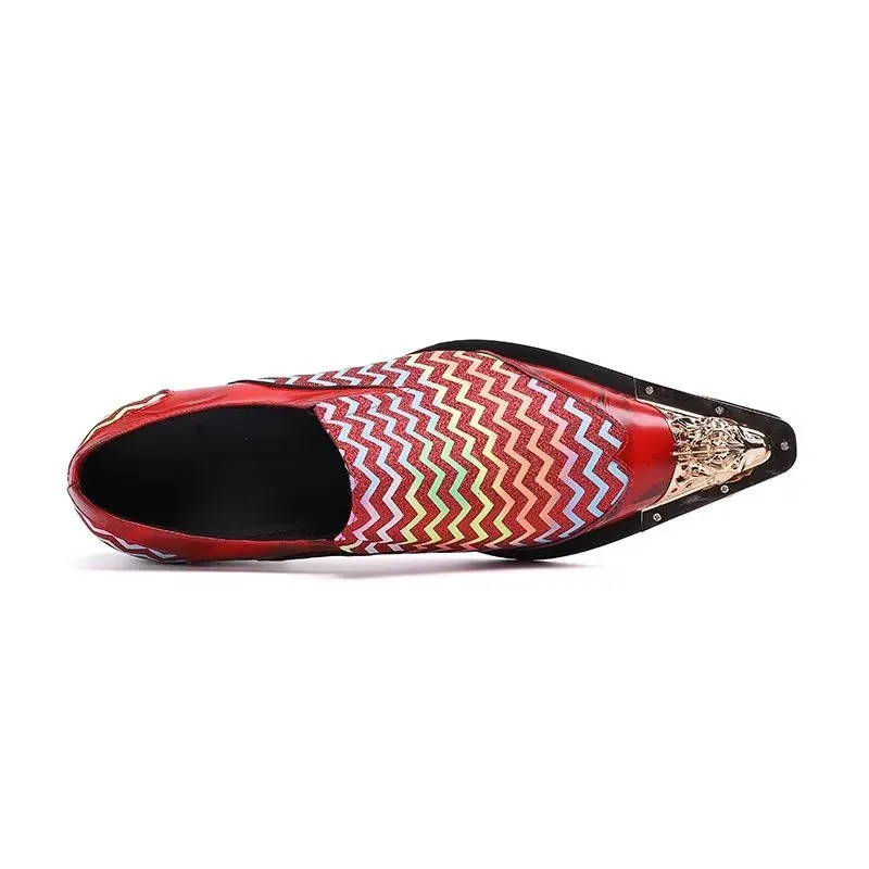 Opulessa Pattern Slip-Ons