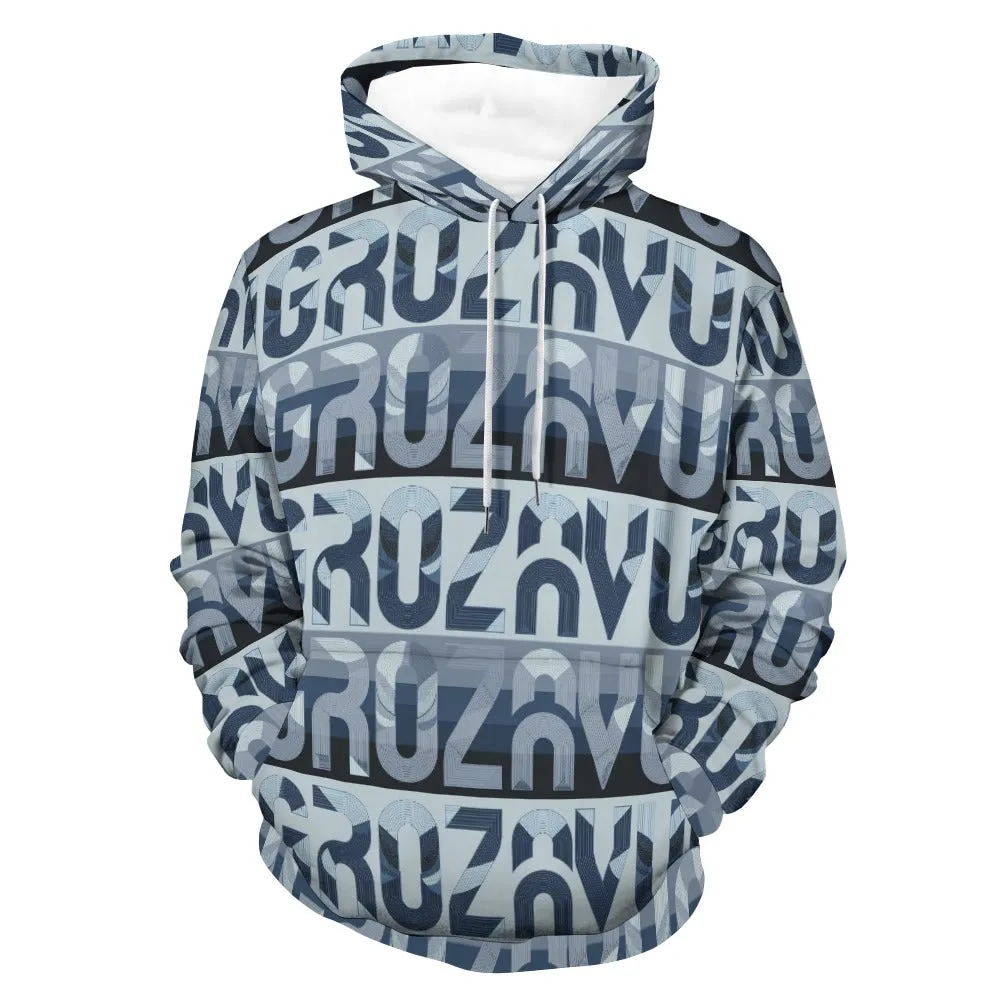 Plus Size All-Over Print Sweatshirt | Bold Comfort
