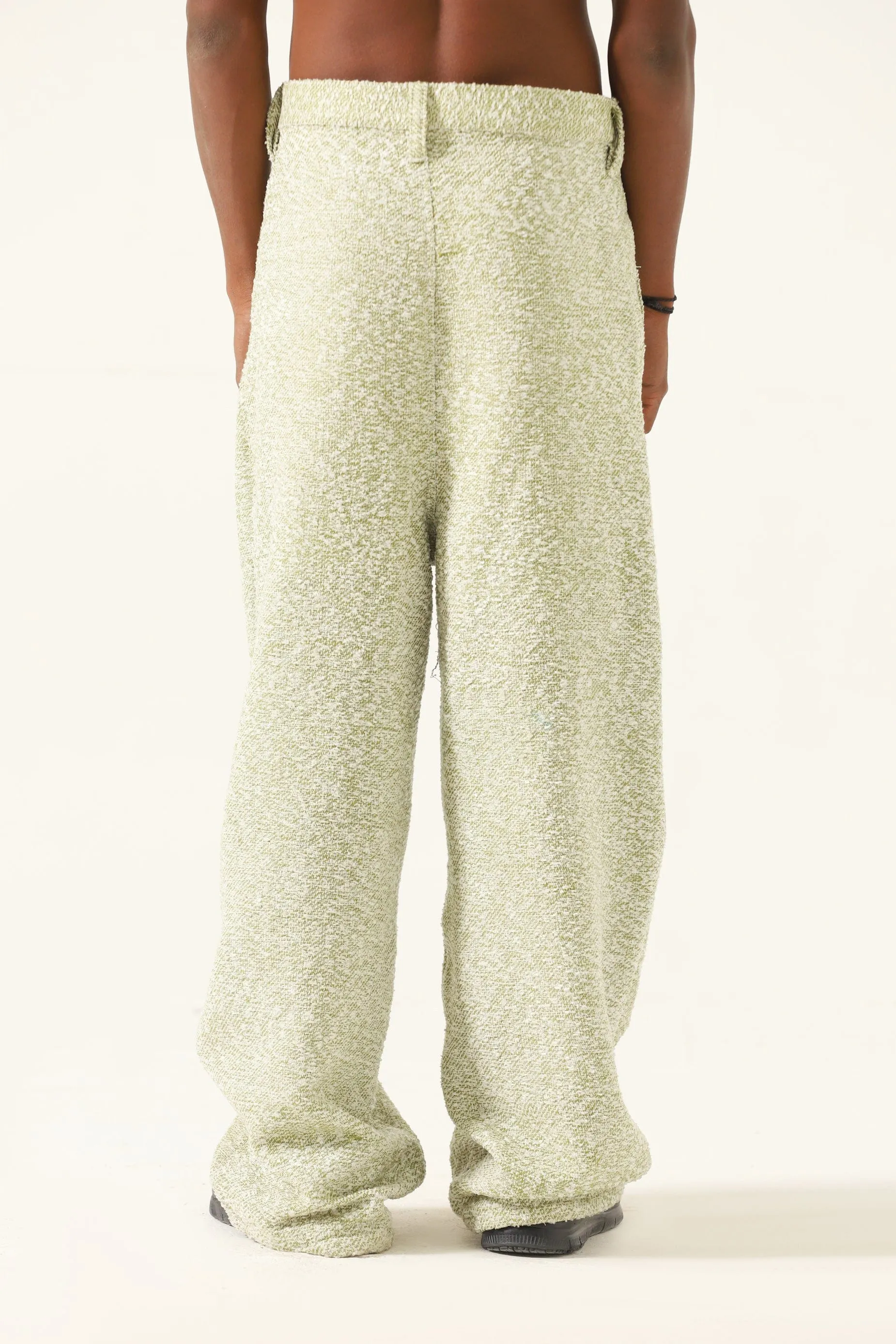 "RASTAH REBELS" HANDWOVEN TROUSERS