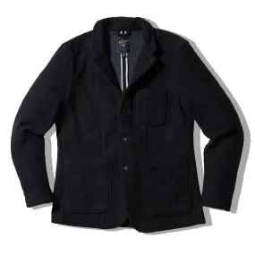Rope Weave Artisanal Jacket - Navy