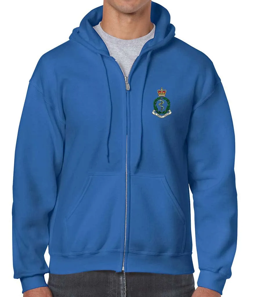Royal Army Medical Corps Unisex Full Zip Hoodie