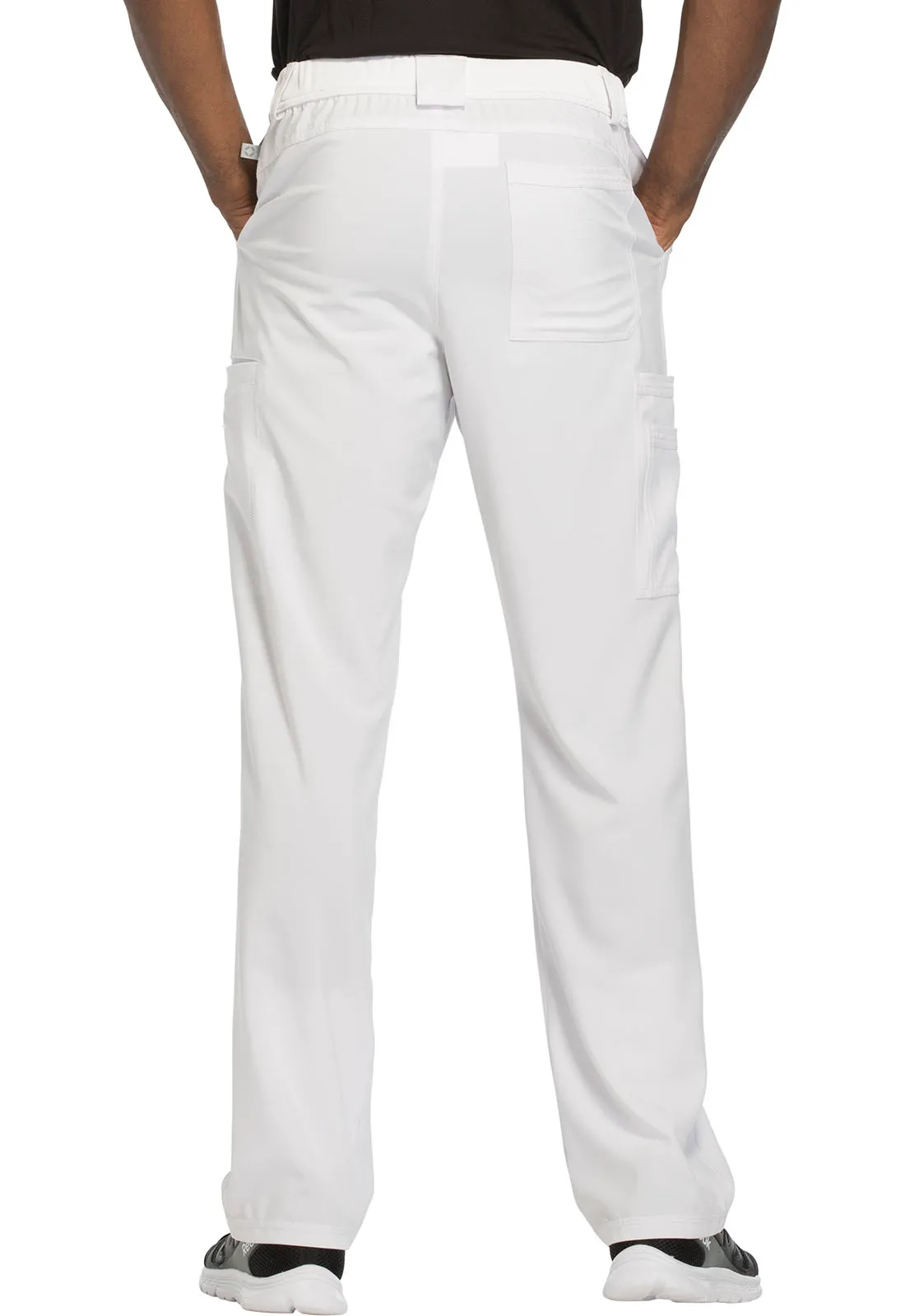 Scrub Pants - Cherokee Infinity Men's Fly Front Pant - White, CK200A