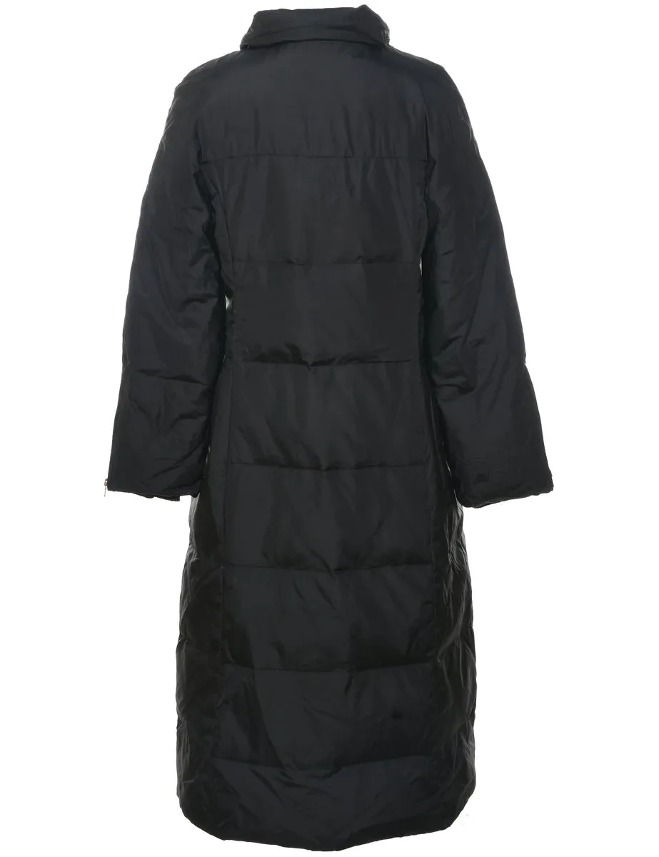 Single Breasted Puffer Jacket - L