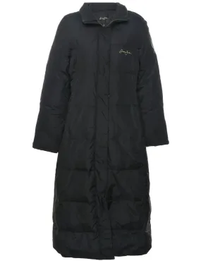Single Breasted Puffer Jacket - L