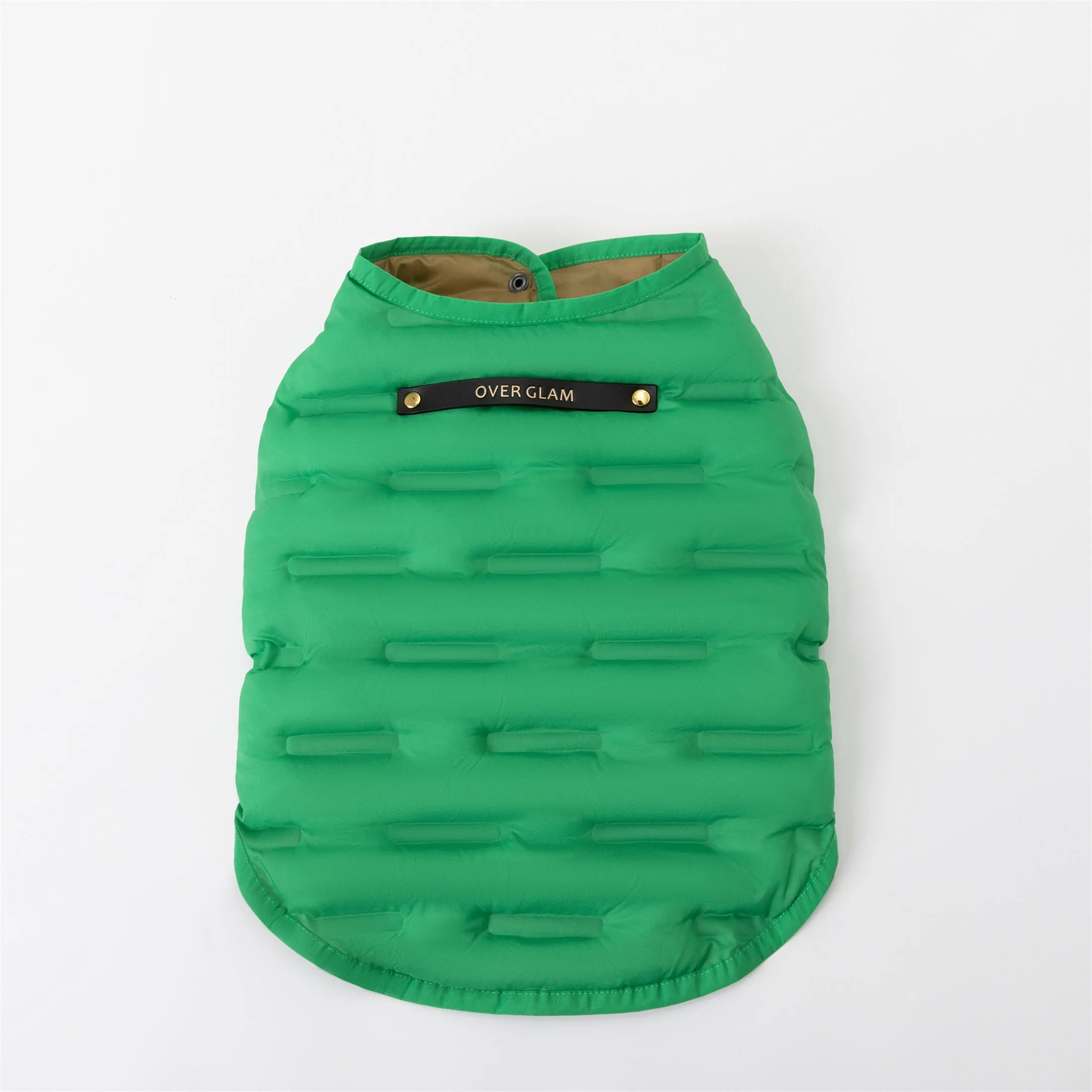 Sleeveless Button-up Jacket without Hood
