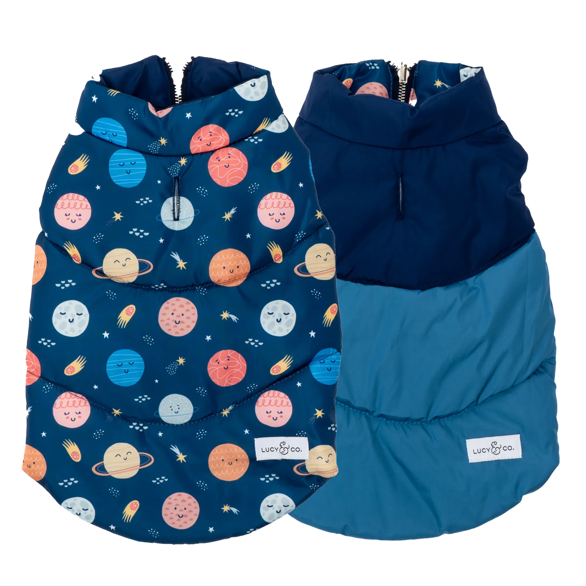 Space Odyssey Puffer Vest