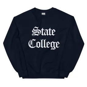 State College Old English Vintage Sweatshirt